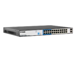 D-Link DGS-F1026P-E 24GE PoE + 2 SFP Ports 250m PoE Switch (1)