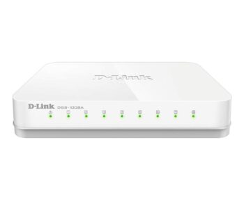 8-Port Gigabit Easy Desktop Switch-DGS-1008A