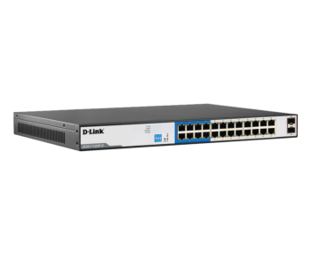 D-Link DGS-F1026P-E 24GE PoE + 2 SFP Ports 250m PoE Switch